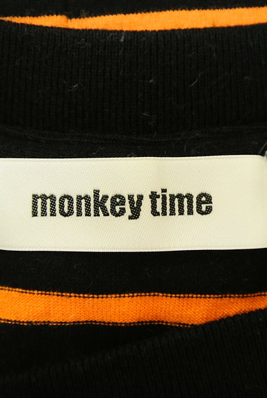 MONKEY TIME（モンキータイム）の古着「配色ボーダークルーネックＴシャツ（Ｔシャツ）」大画像６へ