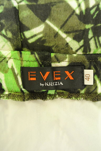 EVEX by KRIZIA（エヴェックス バイ クリツィア）の古着「ニュアンスボタニカル総柄スカート（スカート）」大画像６へ