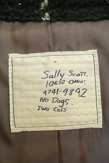 Sally Scott（サリースコット）の古着「ロングチェックコート（コート）」大画像６へ