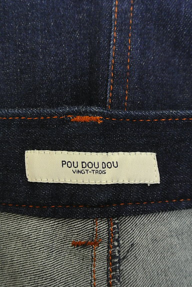 POU DOU DOU（プードゥドゥ）の古着「フラワー刺繍デニムタイトスカート（スカート）」大画像６へ