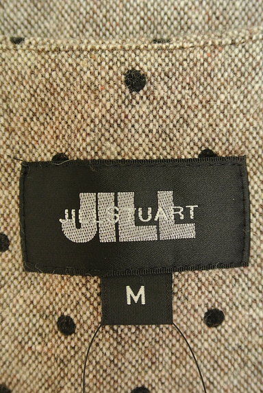 JILL by JILLSTUART（ジルバイジルスチュアート）の古着「ドット×リボンサロペットスカート（ワンピース・チュニック）」大画像６へ