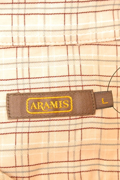ARAMIS（アラミス）の古着「ワンポイント刺繍チェック柄シャツ（カジュアルシャツ）」大画像６へ