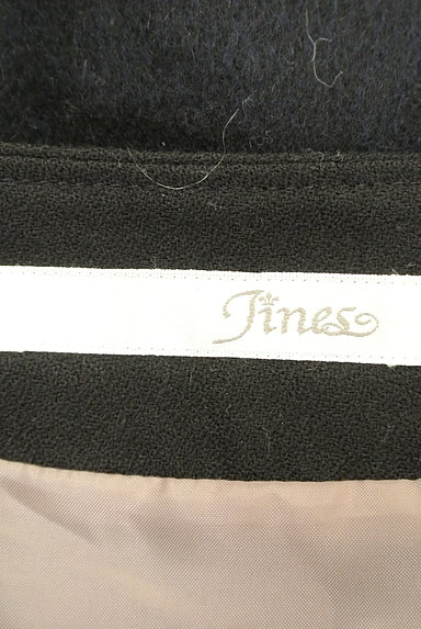Jines（ジネス）の古着「膝丈ボーダーウールフレアスカート（スカート）」大画像６へ