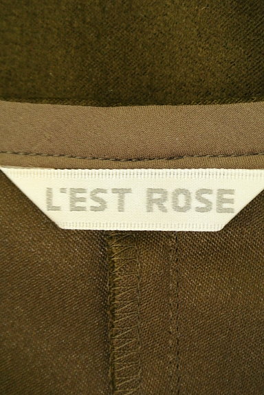 L'EST ROSE（レストローズ）の古着「膝下丈チロリアンスエードスカート（スカート）」大画像６へ