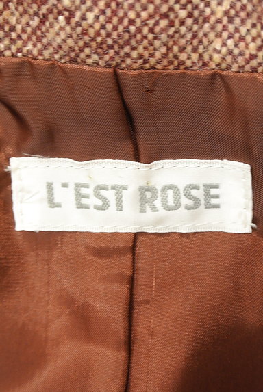 L'EST ROSE（レストローズ）の古着「花刺繍ウールジャケット（ジャケット）」大画像６へ