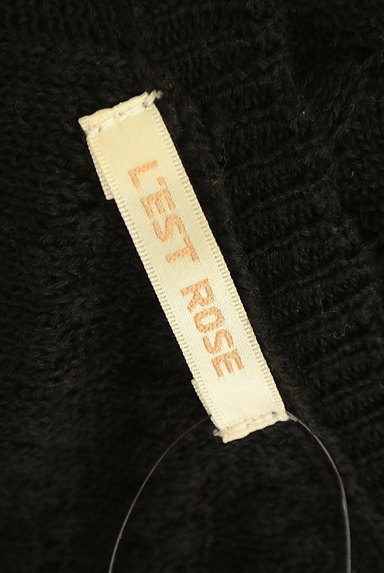 L'EST ROSE（レストローズ）の古着「バックレースアップニット（ニット）」大画像６へ