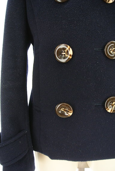 LAISSE PASSE（レッセパッセ）の古着「ファー襟ウールショートコート（コート）」大画像５へ