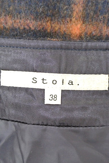 Stola.（ストラ）の古着「チェック柄ウールミニスカート（ミニスカート）」大画像６へ
