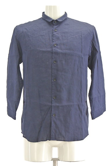 TAKEO KIKUCHI（タケオキクチ）の古着「七分袖リネンシャツ（カジュアルシャツ）」大画像１へ