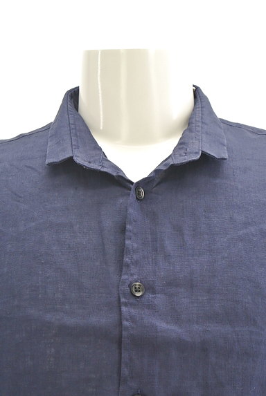 TAKEO KIKUCHI（タケオキクチ）の古着「七分袖リネンシャツ（カジュアルシャツ）」大画像４へ