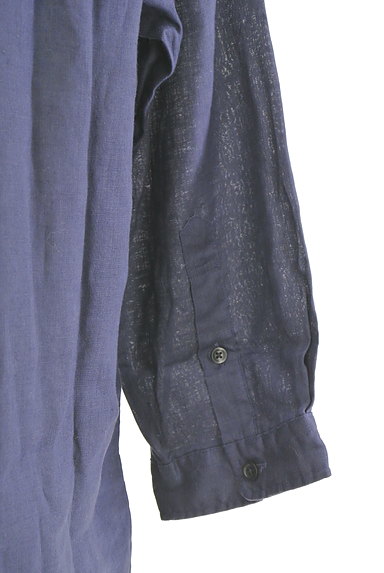 TAKEO KIKUCHI（タケオキクチ）の古着「七分袖リネンシャツ（カジュアルシャツ）」大画像５へ