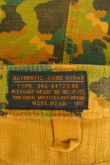 CUBE SUGAR（キューブシュガー）の古着「カモフラ柄タイトスカート（スカート）」大画像６へ