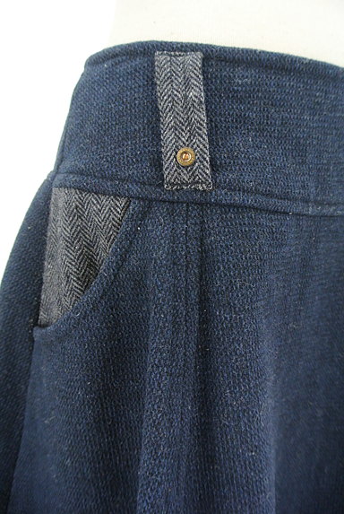 CUBE SUGAR（キューブシュガー）の古着「起毛風フレアミニスカート（ミニスカート）」大画像４へ
