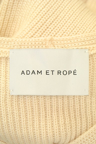 Adam et Rope（アダムエロペ）の古着「サイドスリットＶネックニット（ニット）」大画像６へ