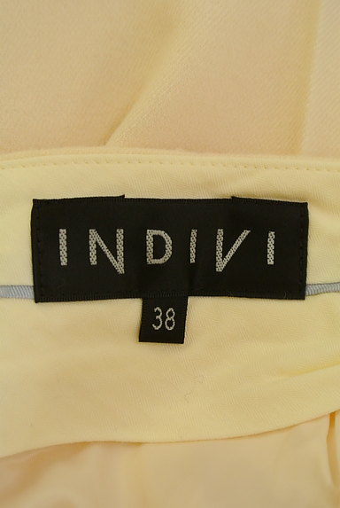 INDIVI（インディヴィ）の古着「センタープレスウールテーパードパンツ（パンツ）」大画像６へ