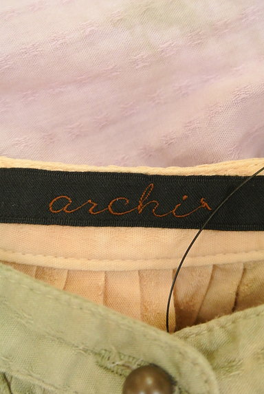 archi（アーキ）の古着「裾フリルタイダイ柄膝丈コットンワンピ（ワンピース・チュニック）」大画像６へ