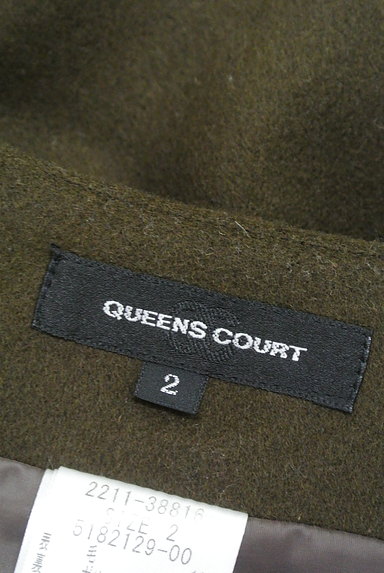QUEENS COURT（クイーンズコート）の古着「リボンウエストセミタイトミニスカート（ミニスカート）」大画像６へ