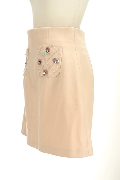 Rirandture（リランドチュール）の古着「ビーズ刺繍膝上丈フレアスカート（ミニスカート）」大画像３へ