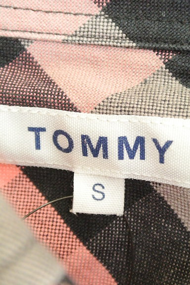 TOMMY（トミー）の古着「星刺繍×チェック柄コットンシャツ（カジュアルシャツ）」大画像６へ