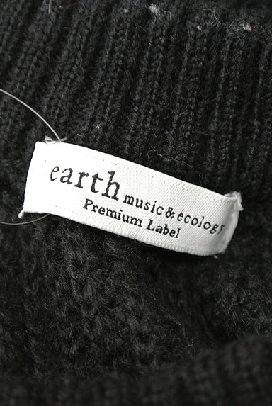earth music&ecology（アースミュージック＆エコロジー）の古着「ローズ刺繍ゆったりニット（ニット）」大画像６へ
