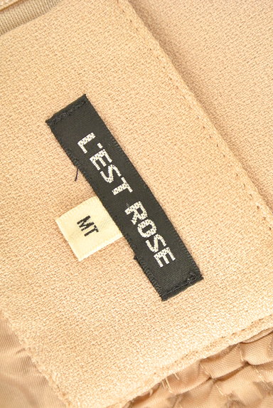 L'EST ROSE（レストローズ）の古着「ウエストリボンタックスカート（ミニスカート）」大画像６へ