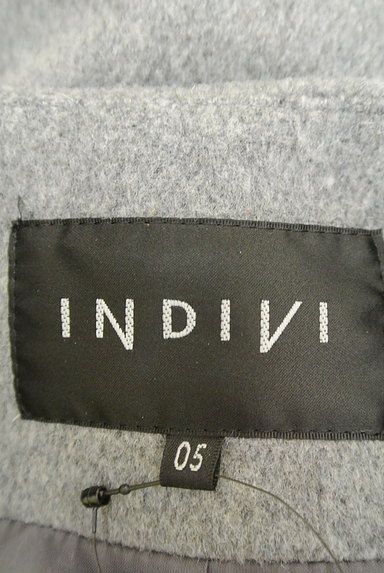 INDIVI（インディヴィ）の古着「ベルスリーブウールジャケット（ジャケット）」大画像６へ