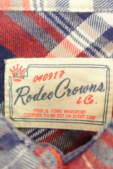 RODEO CROWNS（ロデオクラウン）の古着「チェック柄カジュアルシャツ（カジュアルシャツ）」大画像６へ