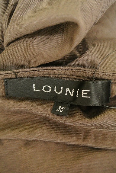 LOUNIE（ルーニィ）の古着「美ラインドレープワンピース（ワンピース・チュニック）」大画像６へ