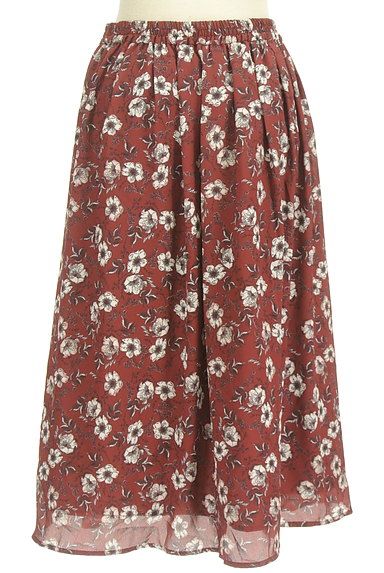 UNITED ARROWS（ユナイテッドアローズ）の古着「花柄フレアロングスカート（スカート）」大画像２へ