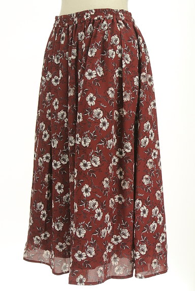 UNITED ARROWS（ユナイテッドアローズ）の古着「花柄フレアロングスカート（スカート）」大画像３へ