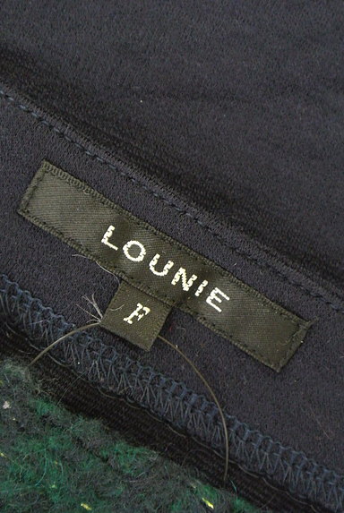 LOUNIE（ルーニィ）の古着「起毛チェック柄ショートニット（カットソー・プルオーバー）」大画像６へ
