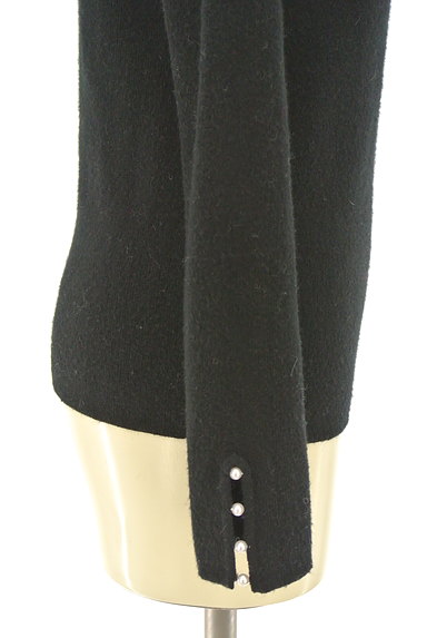 PROPORTION BODY DRESSING（プロポーションボディ ドレッシング）の古着「袖パールハートネックニット（セーター）」大画像４へ