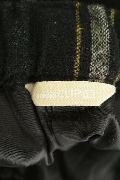 studio CLIP（スタディオクリップ）の古着「起毛チェック柄ワイドパンツ（パンツ）」大画像６へ