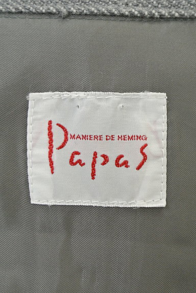 PAPAS（パパス）の古着「刺繍アクセントフランネルシャツ（カジュアルシャツ）」大画像６へ