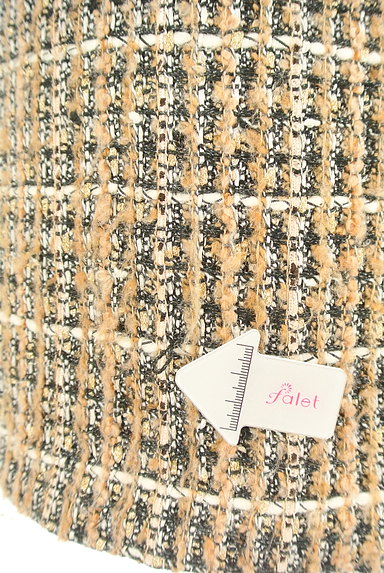 TOMORROWLAND（トゥモローランド）の古着「フリンジツイードタイトスカート（ミニスカート）」大画像５へ