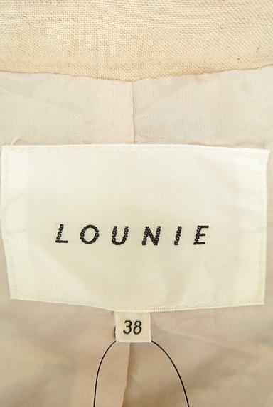 LOUNIE（ルーニィ）の古着「ノーカラーツイードジャケット（ジャケット）」大画像６へ
