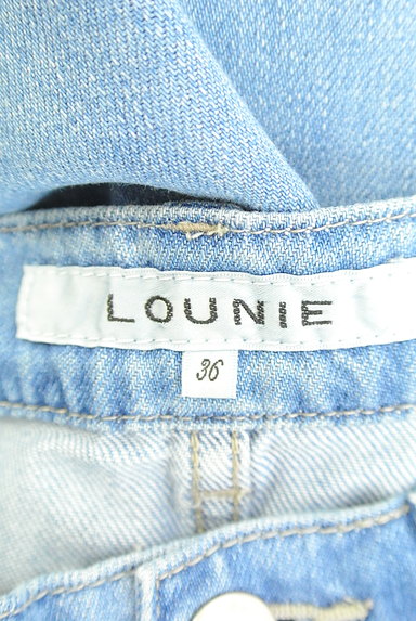 LOUNIE（ルーニィ）の古着「デニムフレアパンツ（デニムパンツ）」大画像６へ