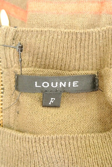 LOUNIE（ルーニィ）の古着「ボーダードルマンニット（ニット）」大画像６へ