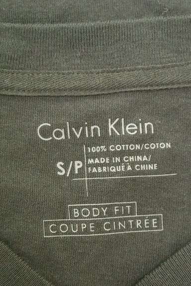 Calvin Klein（カルバンクライン）の古着「フロッキーロゴプリントＴシャツ（Ｔシャツ）」大画像６へ