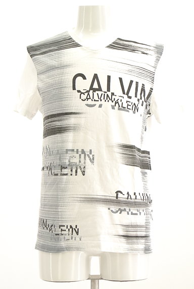 Calvin Klein（カルバンクライン）の古着「グラデーションロゴプリントＴシャツ（Ｔシャツ）」大画像１へ