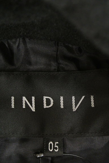 INDIVI（インディヴィ）の古着「レザーポケットショートコート（コート）」大画像６へ