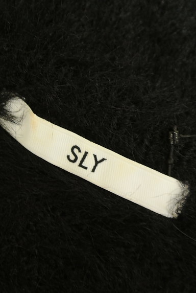 SLY（スライ）の古着「七分袖花刺繍ファーニット（ニット）」大画像６へ
