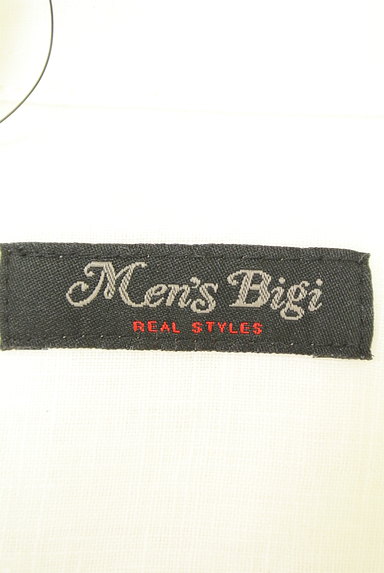 MEN'S BIGI（メンズビギ）の古着「ロールアップ5分袖リネンシャツ（カジュアルシャツ）」大画像６へ