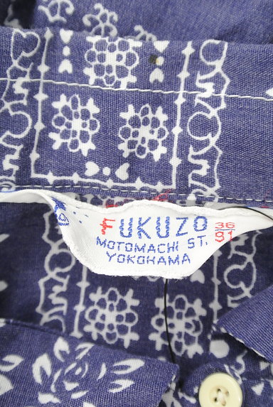 FUKUZO（フクゾー）の古着「バンダナ柄七分袖シャツ（カジュアルシャツ）」大画像６へ