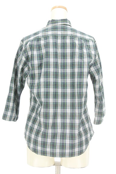 FUKUZO（フクゾー）の古着「チェック柄七分袖シャツ（カジュアルシャツ）」大画像２へ