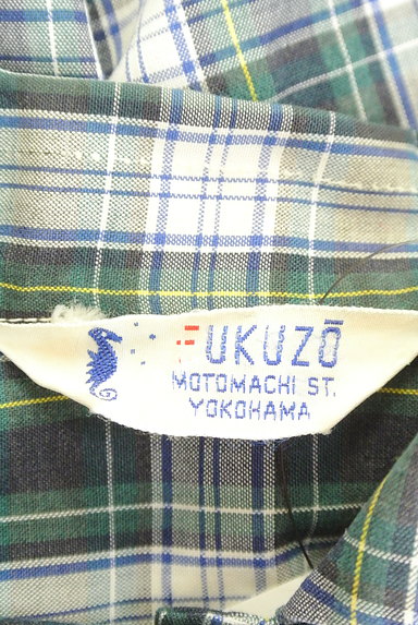 FUKUZO（フクゾー）の古着「チェック柄七分袖シャツ（カジュアルシャツ）」大画像６へ
