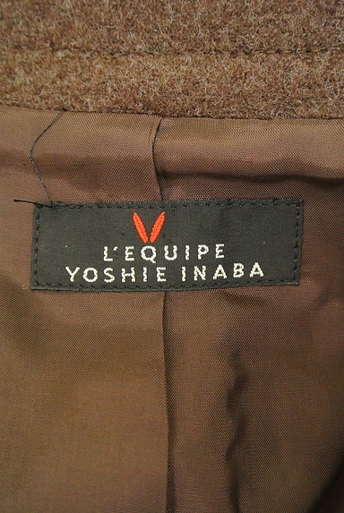 L'EQUIPE YOSHIE INABA（レキップヨシエイナバ）の古着「ビッグカラーショートコート（コート）」大画像６へ