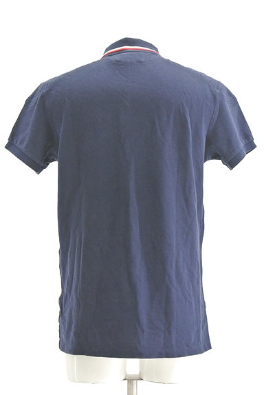 POLO RALPH LAUREN（ポロラルフローレン）の古着「トリコロール襟ポロシャツ（ポロシャツ）」大画像２へ