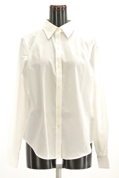 Ralph Lauren（ラルフローレン）の古着「シンプル白シャツ（カジュアルシャツ）」大画像１へ