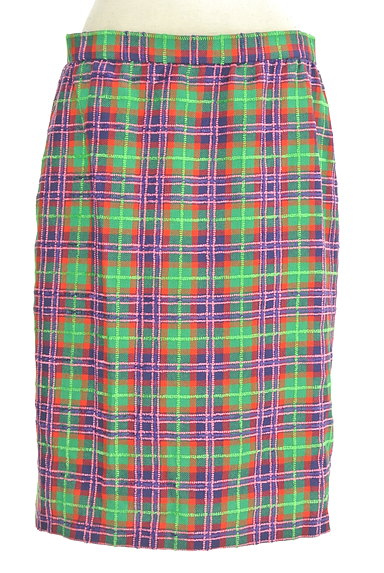 GIVENCHY（ジバンシィ）の古着「凹凸チェック柄タイトスカート（スカート）」大画像１へ